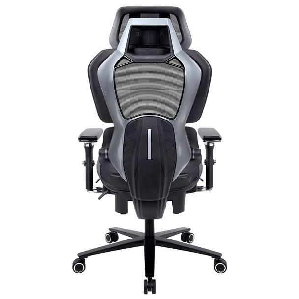 Кресло ATRONE (АТРОН) "Optimus ER-707", адаптивный механизм со слайдером, сетка, черный/серый, 532967 - Вид 6