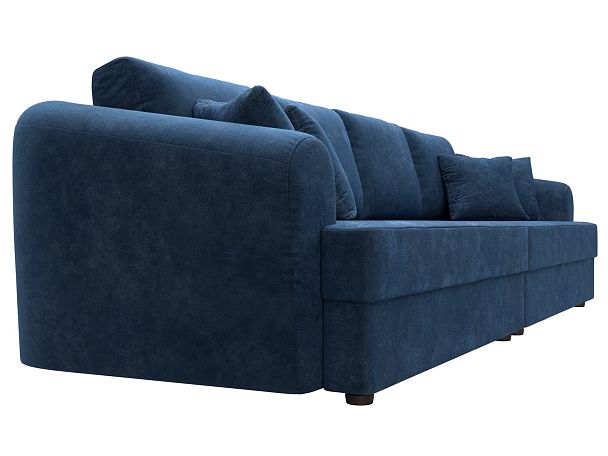 Диван прямой Милтон Велюр синий - Вид 3