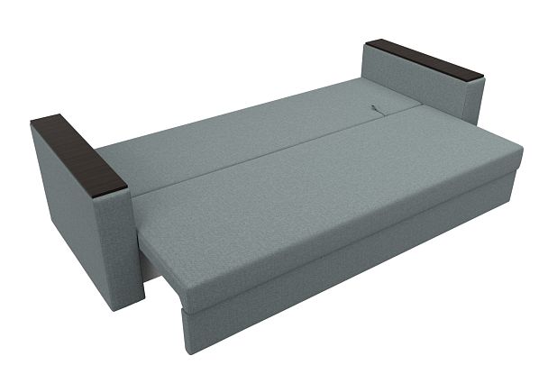 Диван прямой Атланта Лайт без стола Рогожка серый - Вид 8