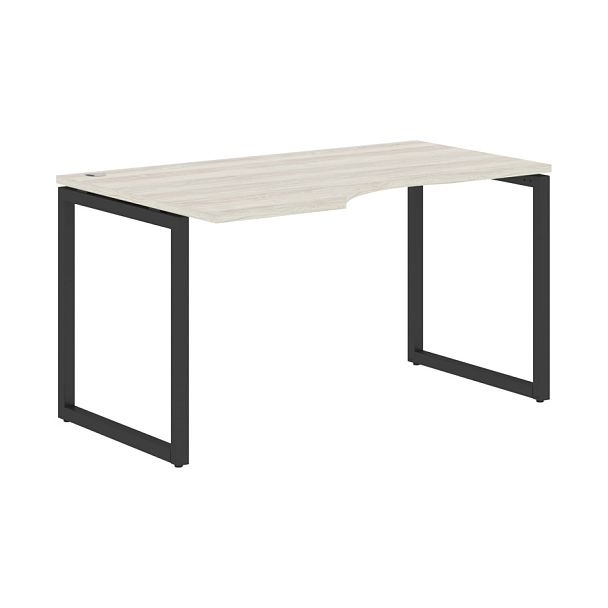 Стол эргономичный XQCET 149(L) Сосна Эдмонт/Антрацит 1400х900х750 XTEN-Q - Вид 1