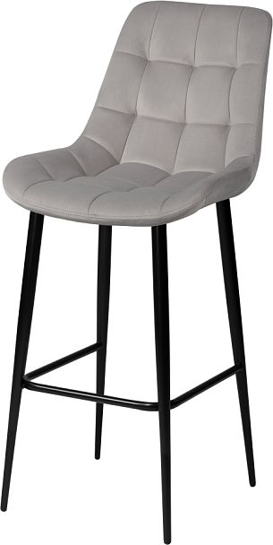 Барный стул Эйден, Confetti silver/черный - Вид 1