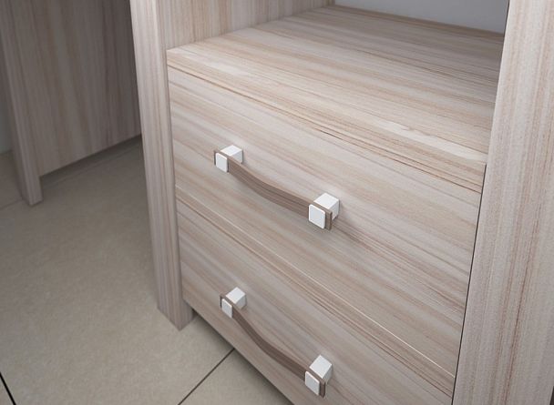 Стеллаж комбинированный Бартоло ВТД Карамель - Вид 2