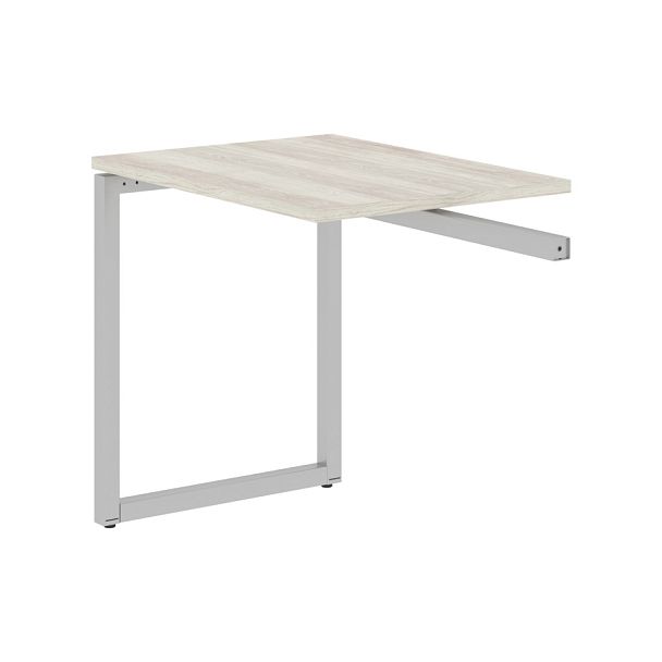 Брифинг приставка XQB 860 Сосна Эдмонт/Алюминий 800х600х750 XTEN-Q - Вид 1