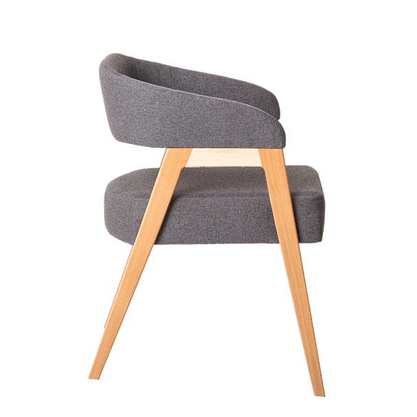 Стул Ricco, рогожка Solta Ground, ножки бук под лак - Вид 7