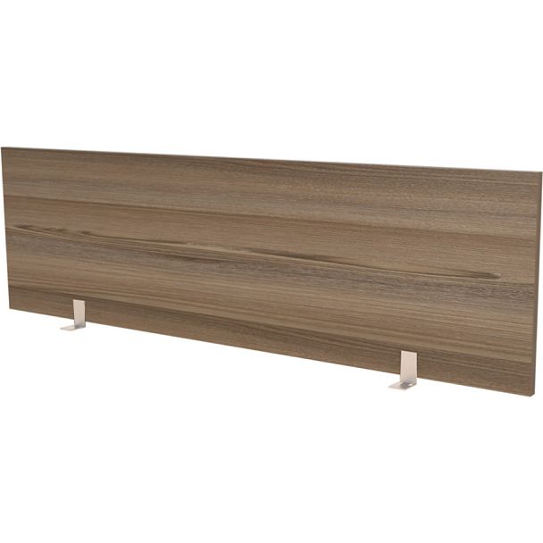 Экран для стола СМЭ25-18 Дуб сафари/Белый 1800x25x350 Аргентум-МП - Вид 1