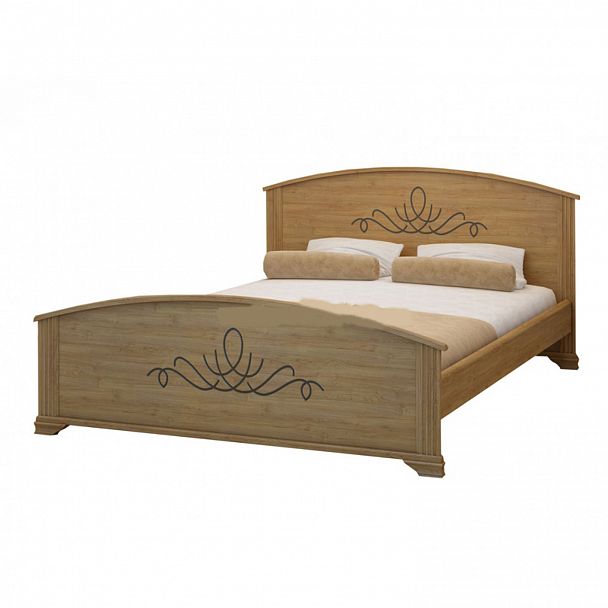 Кровать "Нова 140" сосна - Вид 2