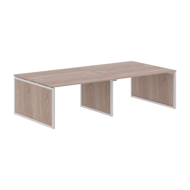 Стол 4-х местный XQPWST 2814 Дуб Сонома/Алюминий 2800х1406х750 XTEN-QP - Вид 1