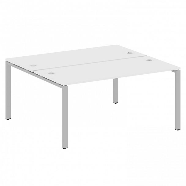 Рабочая станция "Metal System" БП.РАС-СП-2.4 белый/серый - Вид 1