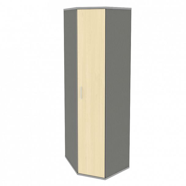 Гардероб "Riva" А.ГБ-3 клен/металлик - Вид 1