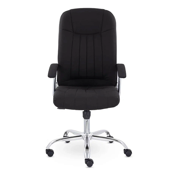 Кресло офисное "Бостон", CH-277, хром, ткань, черный (М-16) - Вид 4