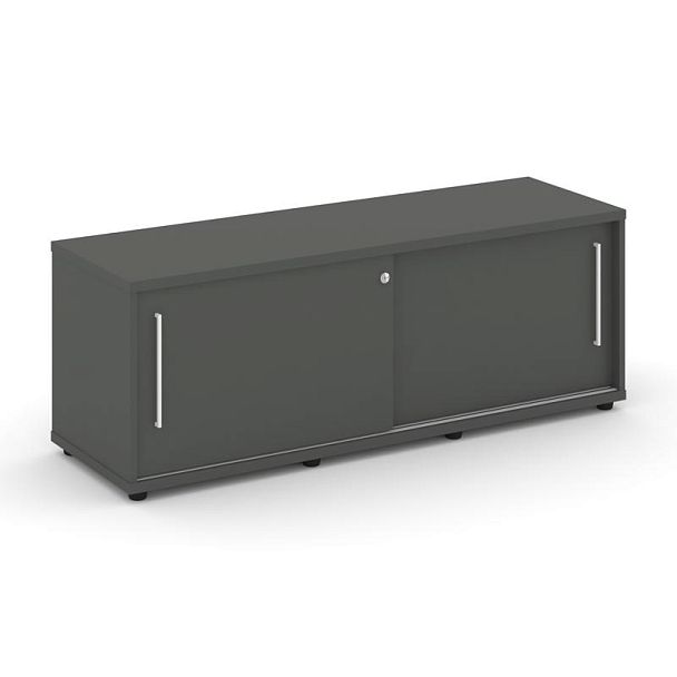 Rift Тумба опорная/приставная RF.TOPD-022 Антрацит/Металл Белый 1432*450*523 - Вид 1