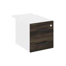 Concept Тумба с 2 ящ. CN.PT-004 W Дуб Мали/Белый Бриллиант 347*573*352 - Фото предпросмотра