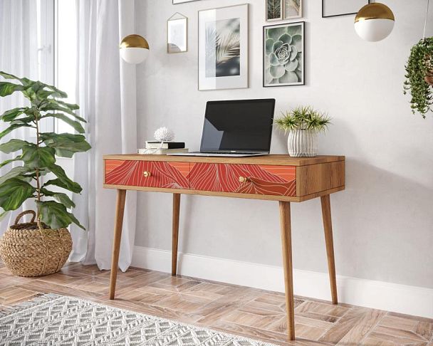 Стол рабочий Berber малый принт 49 арт BB32/Print_49 - Вид 3