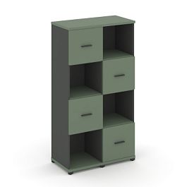 Concept Набор №421.U CN.STUN-421 W Кобо/Антрацит/Металл Антрацит 836*420*1554 - Фото предпросмотра