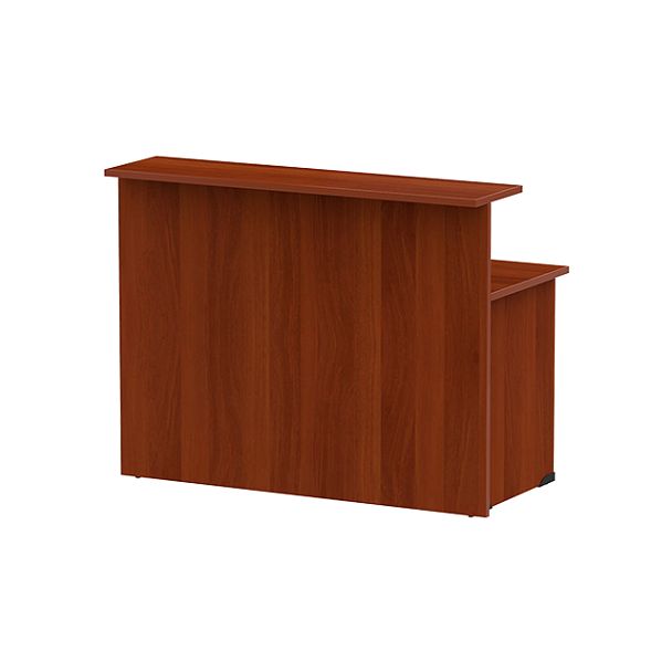 Стойка ресепшн прямая СР-150/60 орех итальянский - Вид 1