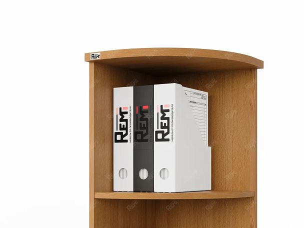 ЛАЙТ / LIGHT RLG030-35x35 Угловой стеллаж 35x35x183 Бук - Вид 5