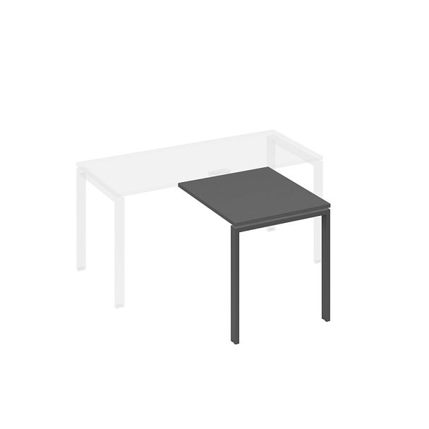 Брифинг-приставка каркас UNO металл A4 А4 Б1 073 БП антрацит премиум / металлокаркас антрацит - Вид 1