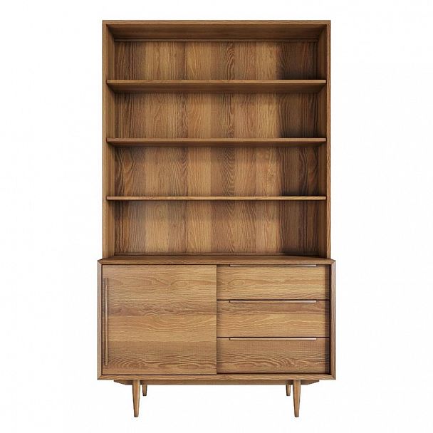 Стеллаж "Bruni" с дверками BR-01 - Вид 1
