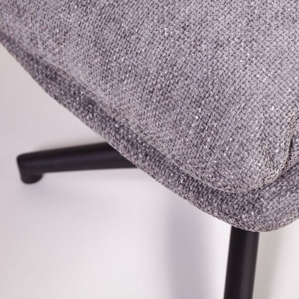 Кресло качалка с оттоманкой Magnus, серый - Вид 10