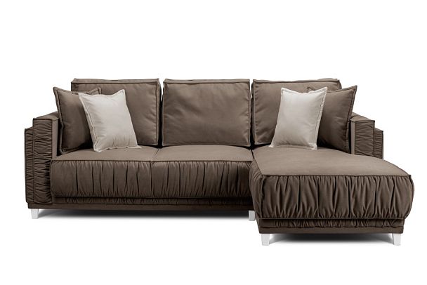 Диван угловой «Бали», коричневый - Вид 3