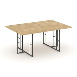 Rift Direct Стол переговорный RF.SPRG-002 Тиквуд Светлый/Металл Антрацит 1780*1180*750 - Фото предпросмотра