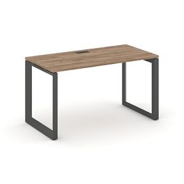 Style Project Next Стол письменный SN-59O.SP-002 Дуб Табак/Металл Антрацит/Черный Заглушка 1180*600*750 - Фото предпросмотра