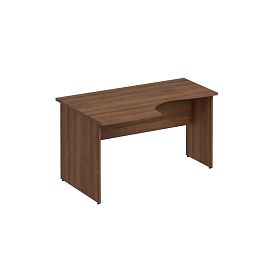 Стол эргономичный левый Комфорт К.132 французский орех - Фото предпросмотра