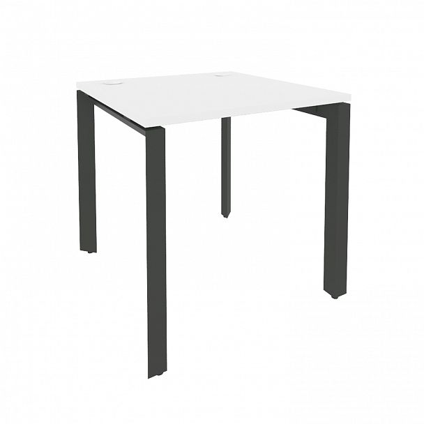 Стол рабочий "Onix" O.MP-SP-0.8 белый/антрацит - Вид 1
