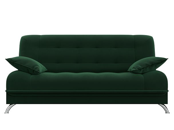 Диван Книжка Анна (полностью велюр зеленый) - Вид 2