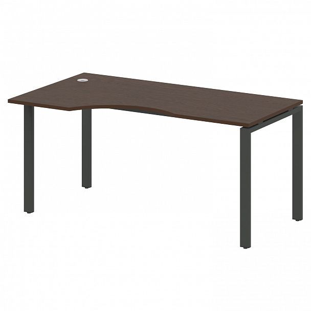 Стол "Metal System" БП.СА-1 венге/антрацит - Вид 2