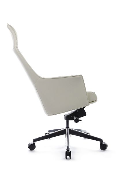 Кресло Rosso А1918 Кремово-белый (3A MND1221) натуральная кожа 68*68*122-128 - Вид 6