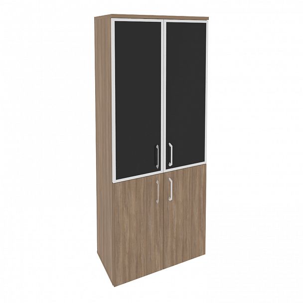 Шкаф "Onix" O.ST-1.2R white/black дуб аризона - Вид 1