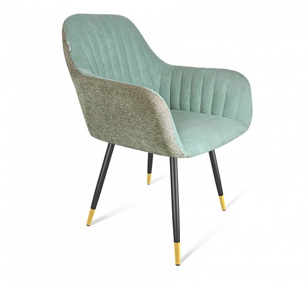 Стул Sheffilton SHT-ST38-3/S95-1 вечерняя заря/черный муар/золото - Вид 2