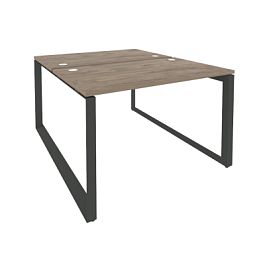 Onix Рабочая станция на О-образном м/к O.MO-D.RS-2.2.7 Тиквуд темный/Антрацит металл 1180*1475*750 - Фото предпросмотра