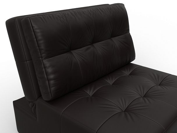 Кресло-кровать Лига-107 (80) Экокожа коричневый - Вид 4