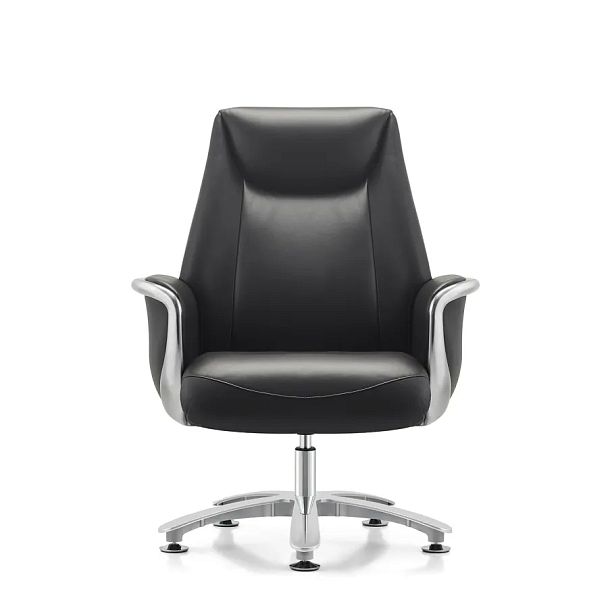 Кресло HAWASAN (ХАВАСАН) PREMIUM EX-801, до 200 кг, алюминий, экокожа, черное, 533235 - Вид 4