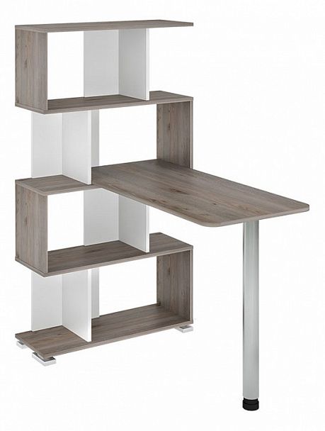 Стол компьютерный Домино нельсон СЛ-5-4СТ Белый/Нельсон - Вид 1