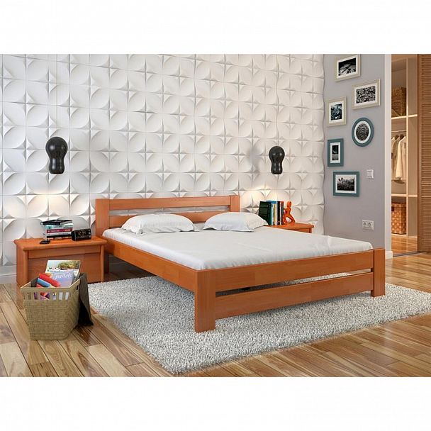 Кровать "Аника 200" сосна - Вид 3