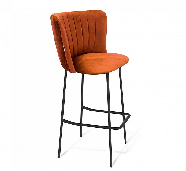 Стул барный SHT-ST36-1/S29 песчаная буря/черный муар - Вид 1