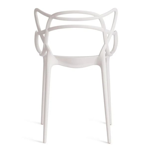 Стул Кет Чаир/Cat Chair (мод.028), пластик, белый - Вид 4