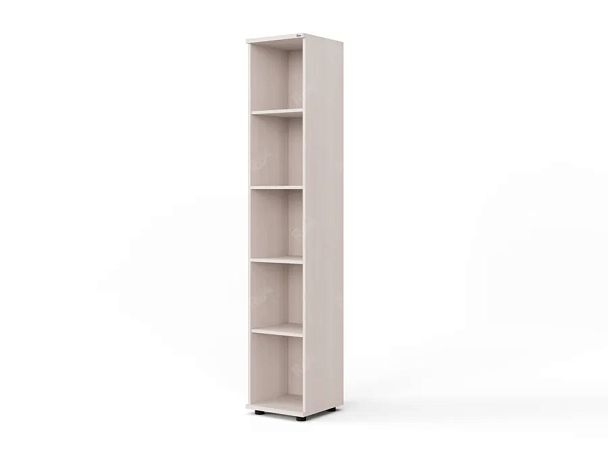 ЛАЙТ / LIGHT RLG026-35x35 Узкий стеллаж 35x35x183 Дуб Молочный - Вид 1
