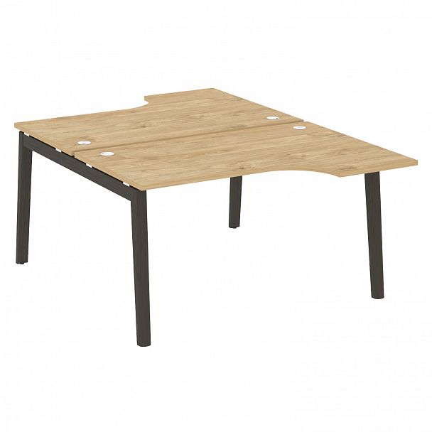 Рабочая станция "Onix wood" OW.D.SA-2 тиквуд светлый/дуб темный - Вид 1