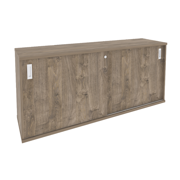 Onix Шкаф-купе приставной/опорный O.SHKO-3.8 T Тиквуд темный 1635*432*750 - Вид 1