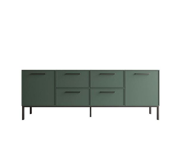 Комод две дверки и четыре ящика Nicole арт NEM19G - Вид 1