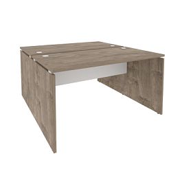 Onix Рабочая станция O.D.RS-2.3.7 Тиквуд темный/Белый бриллиант 1380*1475*750 - Фото предпросмотра