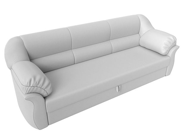 Диван прямой Карнелла (полностью экокожа белая) - Вид 5
