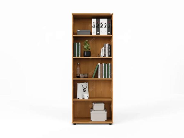 ЛАЙТ / LIGHT RLG027-70x35 Широкий стеллаж 70x35x183 Бук - Вид 4