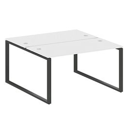 Metal System Р. ст. на О-образном м/к БО.РАС-СП-2.3 Белый/Антрацит металл 1400*1475*750 - Фото предпросмотра