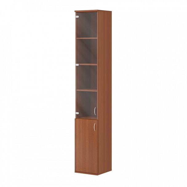 Шкаф комбинированный "Система-M"  ПК-ССМ-ШК217Х36ЦС/Д/35-В1-35 миланский орех светлый - Вид 1