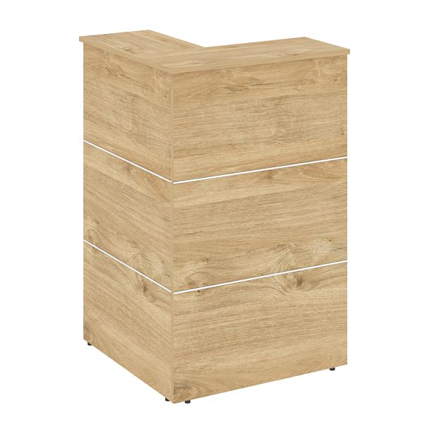 Модуль угловой высокий внешний "Onix" О.R-MU.VNE тиквуд светлый - Вид 1